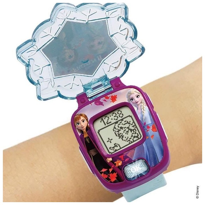 VTECH - LA REINE DES NEIGES 2 - La Montre-Jeu Interactive d'Elsa