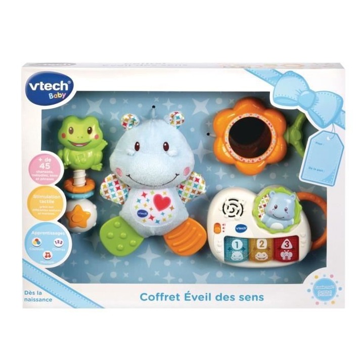 VTECH BABY - Coffret Naissance - Éveil des Sens - Bleu