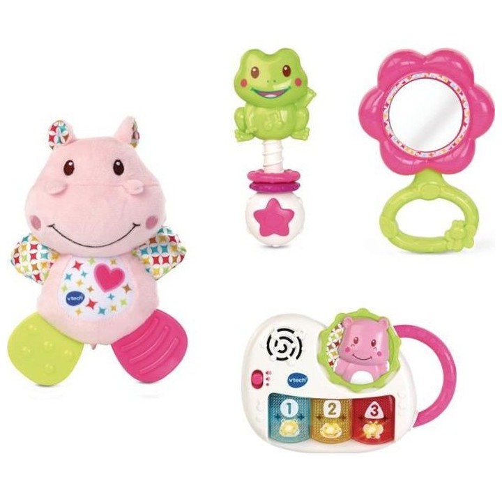 VTECH BABY - Coffret Naissance - Éveil des Sens - Rose