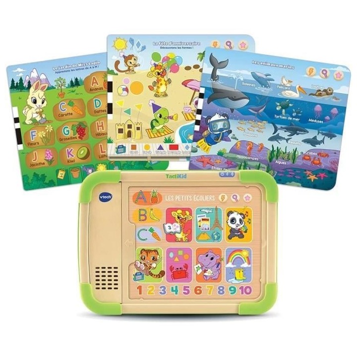 VTECH - Tactikid, ma Tablette Educative - Jouet Bois FSC