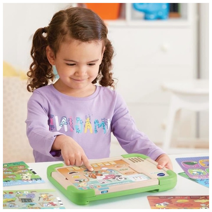 VTECH - Tactikid, ma Tablette Educative - Jouet Bois FSC