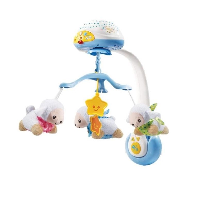 VTECH - Vtech Baby - Mobile Lumi Mobile Compte-Moutons Bleu