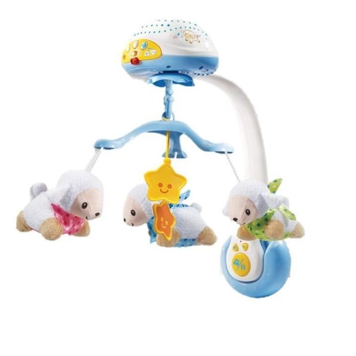 VTECH - Vtech Baby - Mobile Lumi Mobile Compte-Moutons Bleu
