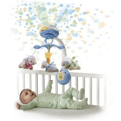 VTECH - Vtech Baby - Mobile Lumi Mobile Compte-Moutons Bleu