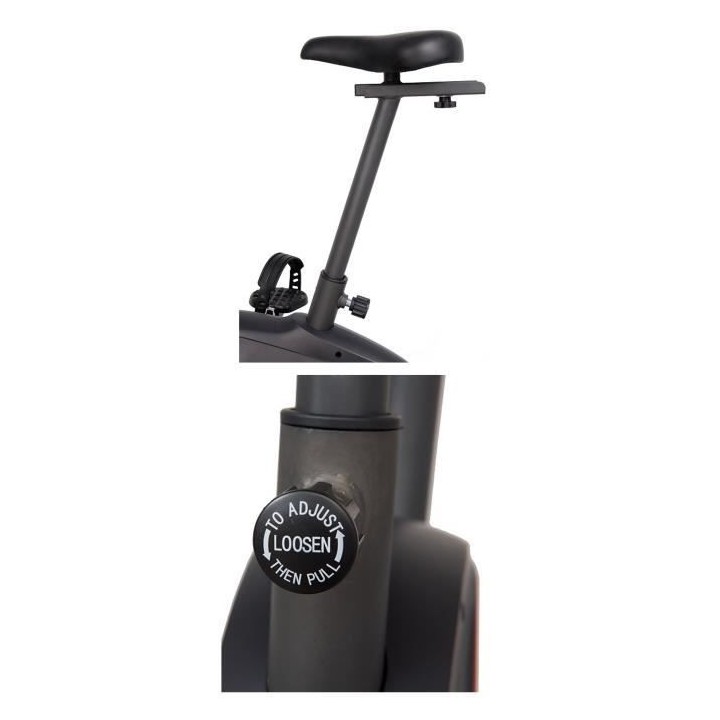 DAVID DOUILLET Vélo d'appartement magnétique motorisé - Masse d'ine