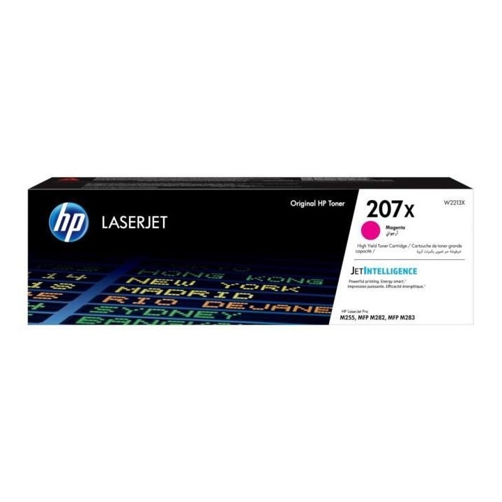 HP 207X Cartouche de toner magenta LaserJet grande capacité authentiq