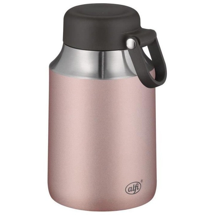 ALFI - Porte aliment isotherme CITY - Rose - 0,55L - Boucle