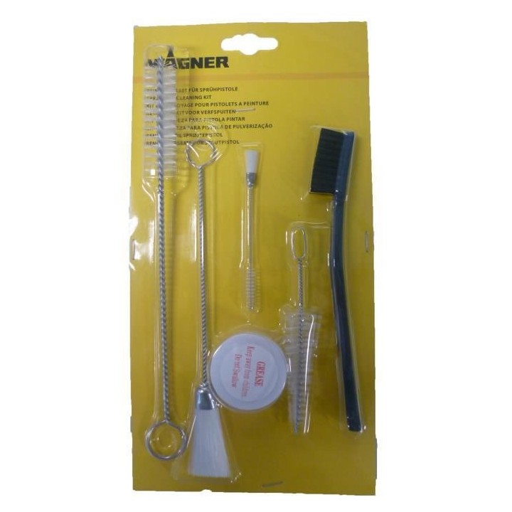 WAGNER Kit de nettoyage pistolet a peinture