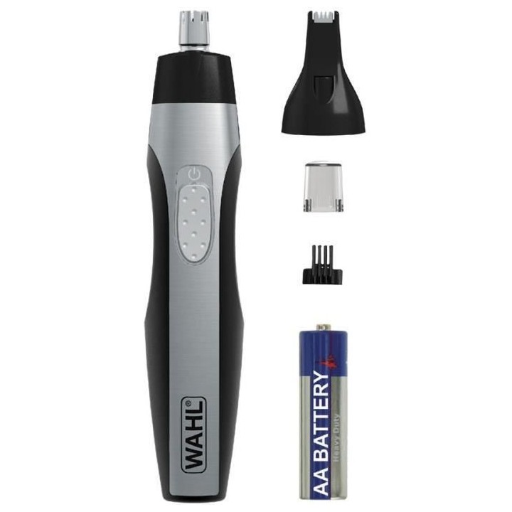 WAHL Tondeuse nez oreille Ear, Nose & Brow Trimmer 2 in 1 Deluxe Light