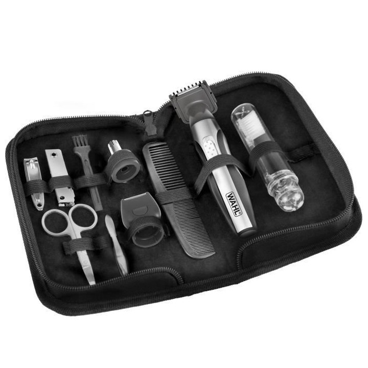 WAHL 05604-616 - Deluxe Travel Kit - Tondeuse de précision batterie l