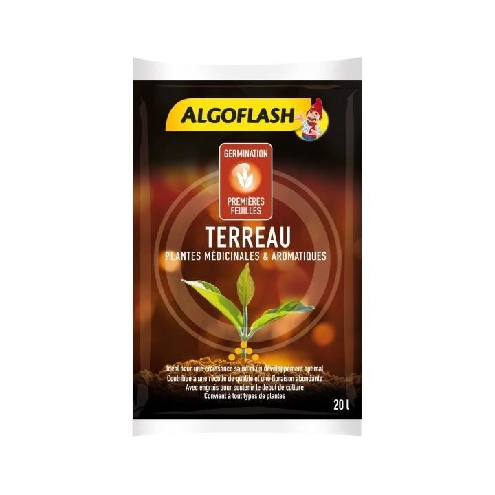 Terreau Plantes médicinales 20 L