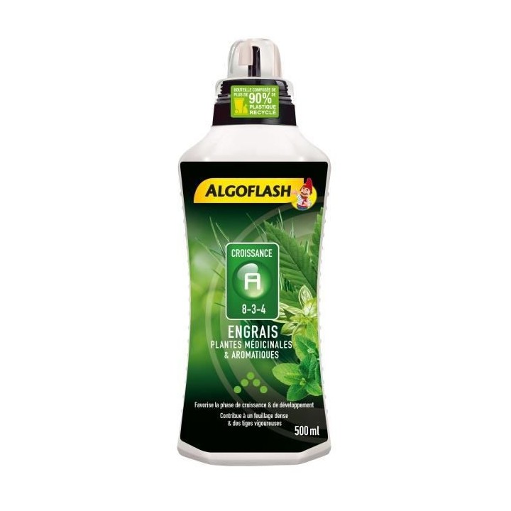 ALGOFLASH Engrais plantes médicinales & aromatiques croissance - 500