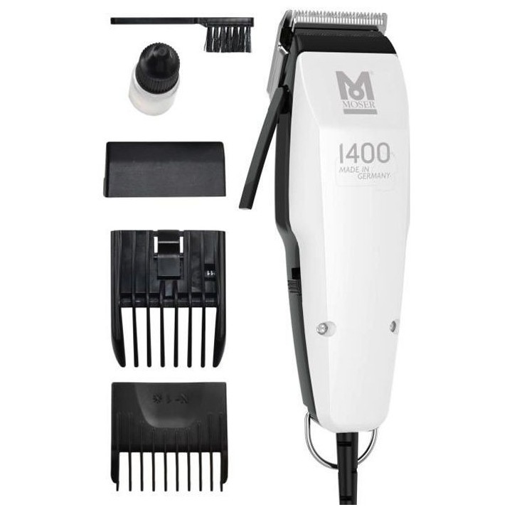 MOSER Tondeuse cheveux 1400 Clipper Edition Silver 1406-0458 - Tondeus