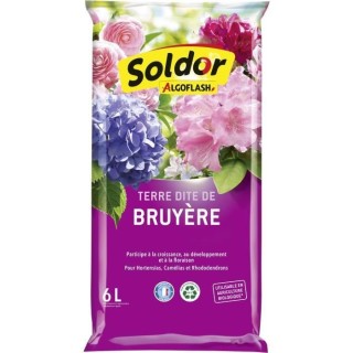 ALGOFLASH - Terre dîte de Bruyere 6 L
