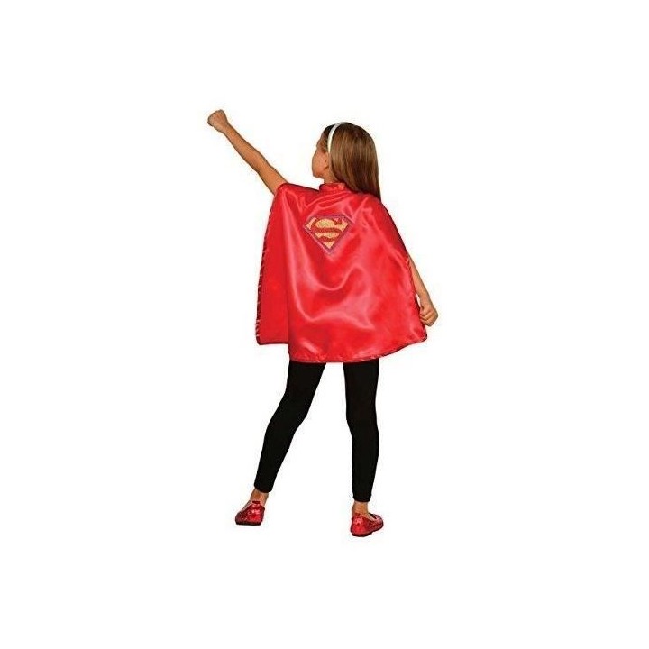 WARNER Cape et serre-tete SUPERGIRL - 4 a 8 ans