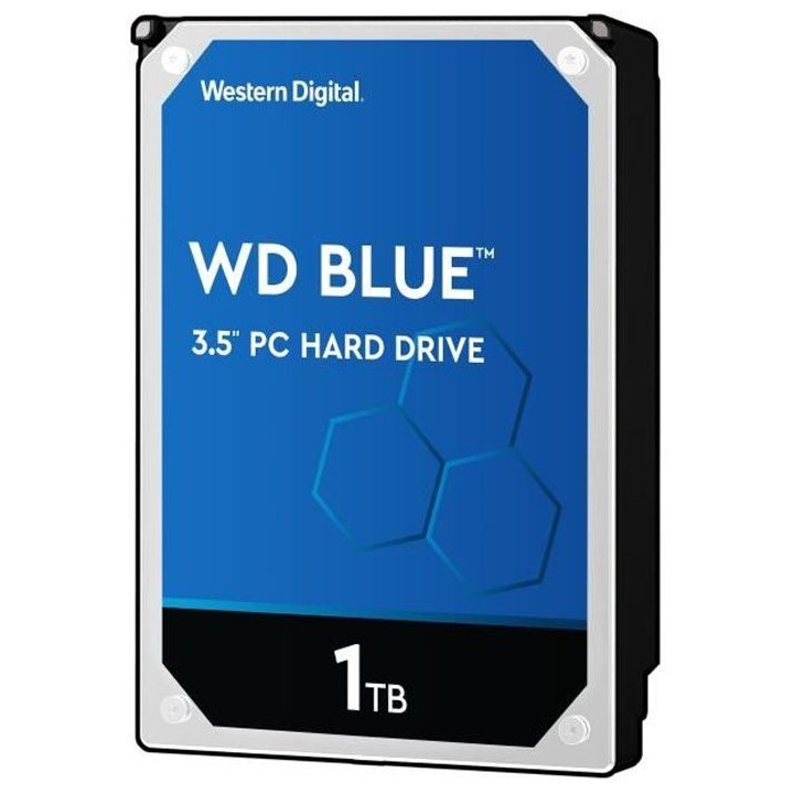 WD Blue™ - Disque dur Interne - 1To - 7200 tr/min - 3.5 (WD10EZEX)