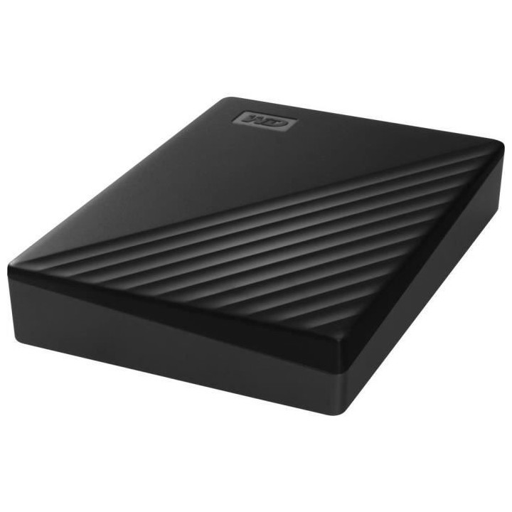 WD My Passport™ - Disque dur Externe - 4To - USB 3.2 (WDBPKJ0040BBK