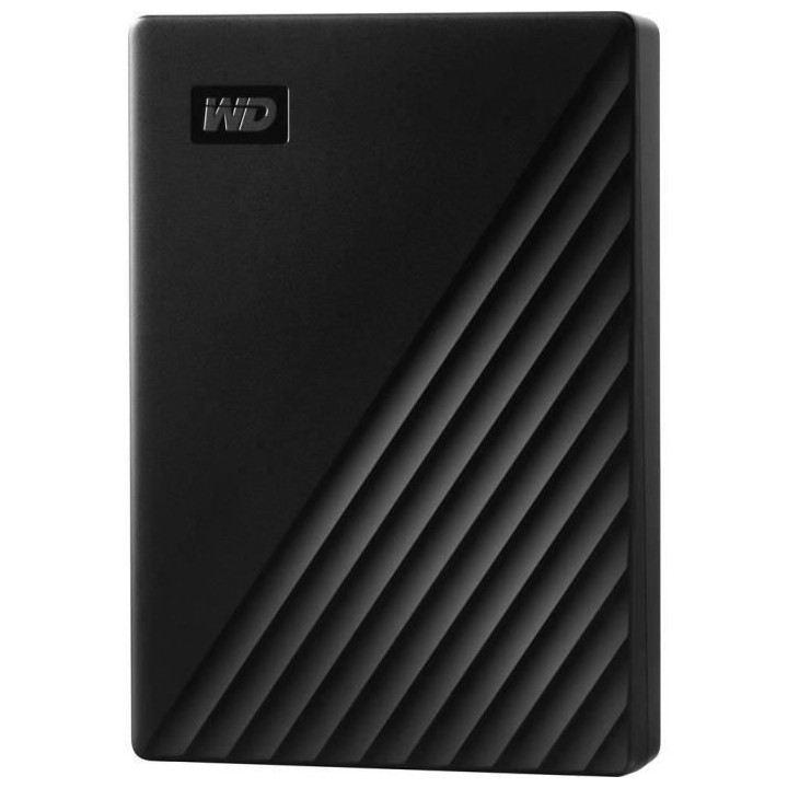 WD My Passport™ - Disque dur Externe - 4To - USB 3.2 (WDBPKJ0040BBK