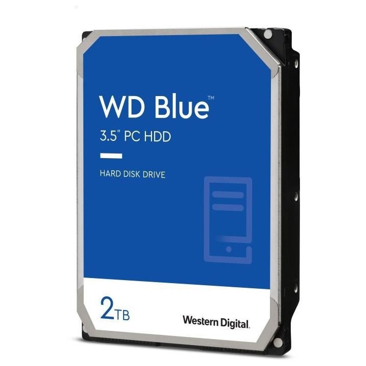 WD Blue™ - Disque dur Interne - 2To - 7200 tr/min - 3.5 (WD20EZBX)