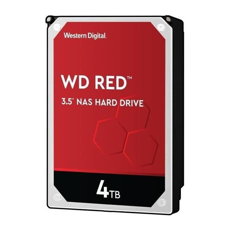 WD Red™ - Disque dur Interne NAS - 4To - 5 400 tr/min - 3.5 (WD40EFAX)