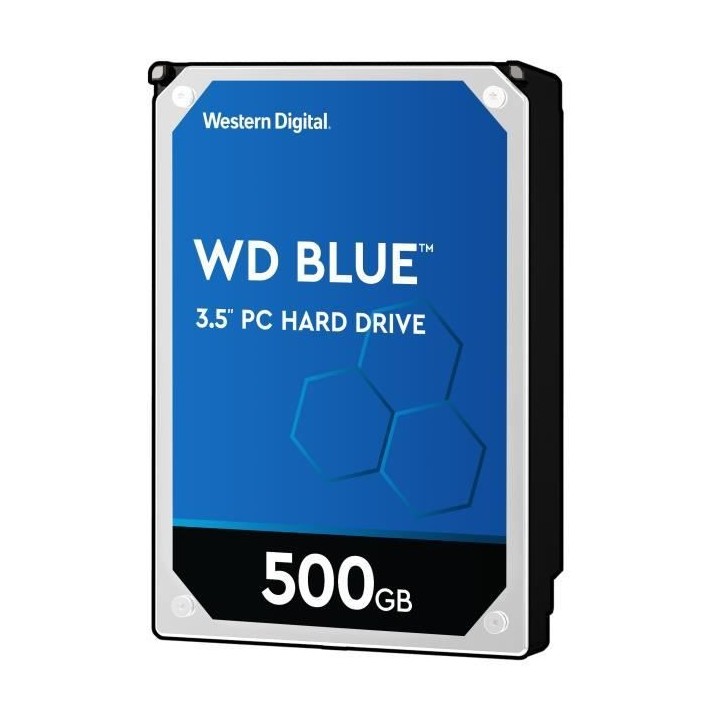 WD Blue™ - Disque dur Interne - 500Go - 5400 tr/min - 3.5 (WD5000AZR