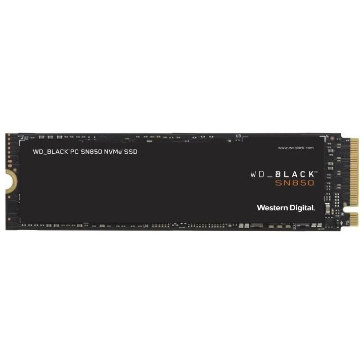 WD Black™ - Disque SSD Interne - SN850 - 1To - M.2 NVMe (WDS100T1X0E