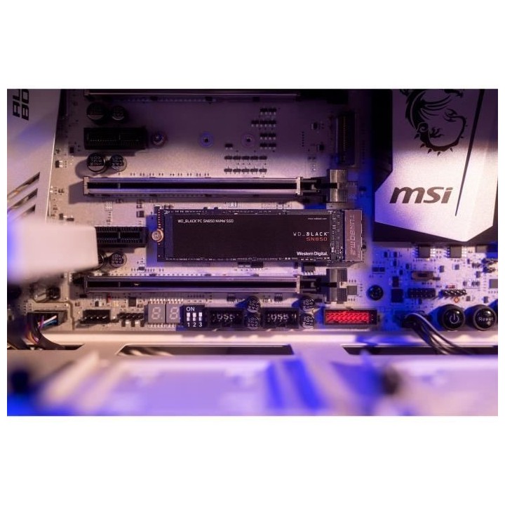 WD Black™ - Disque SSD Interne - SN850 - 1To - M.2 NVMe (WDS100T1X0E