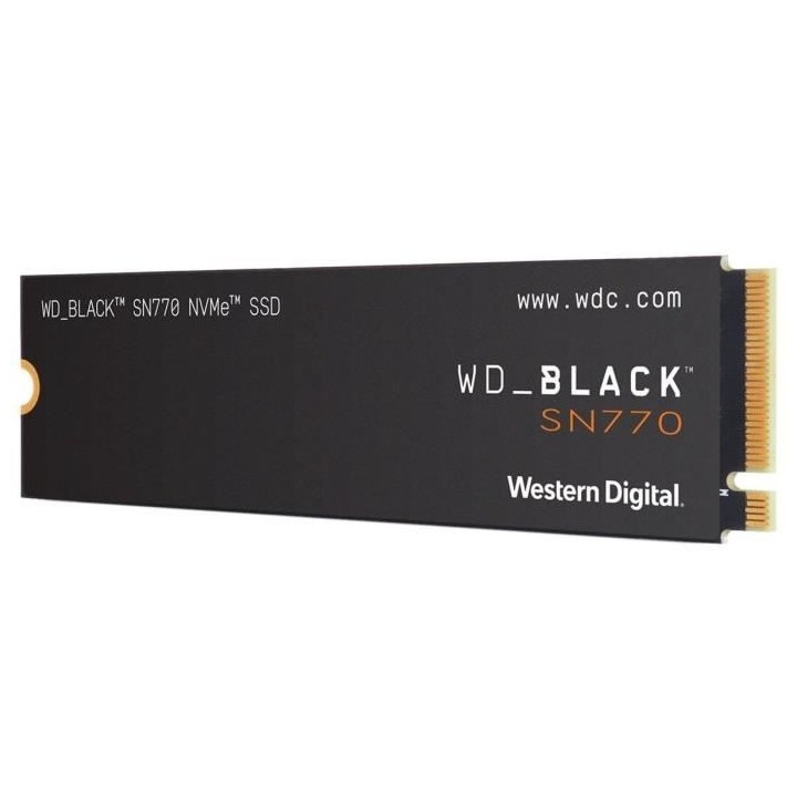 Disque SSD Interne - SN770 NVMe - WD_BLACK - 1 To - M.2 2280 - WDS100T