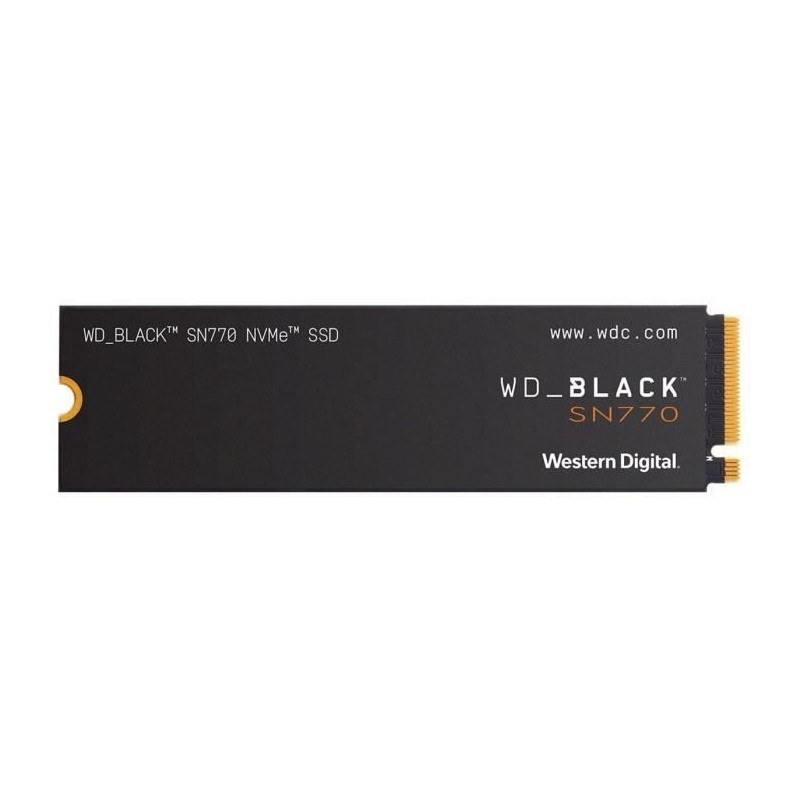 Disque SSD Interne - SN770 NVMe - WD_BLACK - 500 Go - M.2 2280 - WDS500G3X0E