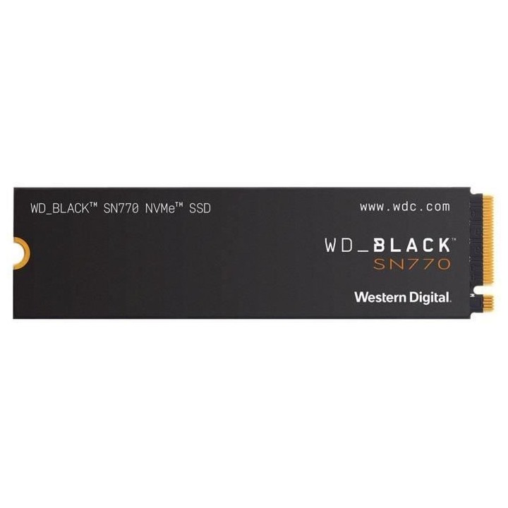 Disque SSD Interne - SN770 NVMe - WD_BLACK - 500 Go - M.2 2280 - WDS50