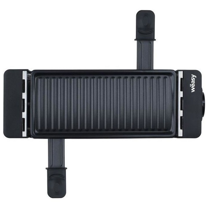 WEASY TIK12 Raclette noire connectable 2 personnes - Grill - 400W - Re