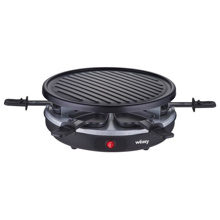 WEASY LUGA60 - Appareil a raclette et grill 4 personnes - 900W - Revet