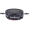 WEASY LUGA60 - Appareil a raclette et grill 4 personnes - 900W - Revetement anti-adhésif - 30x30cm - Plaque amovible