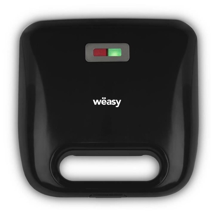 WEASY JOY600 - Appareil a croque-monsieur 4 en 1 - 4 plaques interchan
