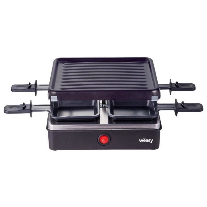 WEASY LUGA40 - Appareil a raclette et grill 4 personnes - 600W - Revet