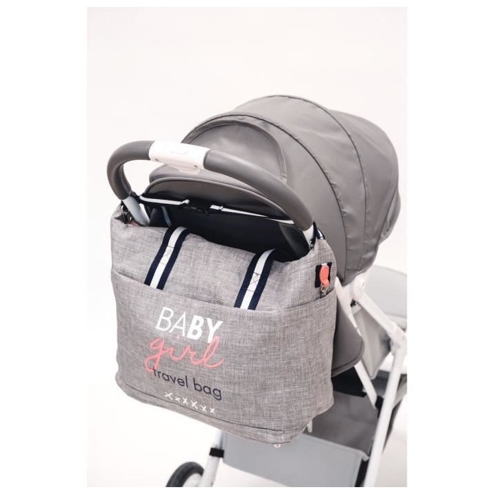 BABY ON BOARD - Sac a langer - Simply duffle baby girl