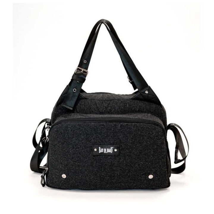 BABY ON BOARD - Sac a langer - Titou Black Chine