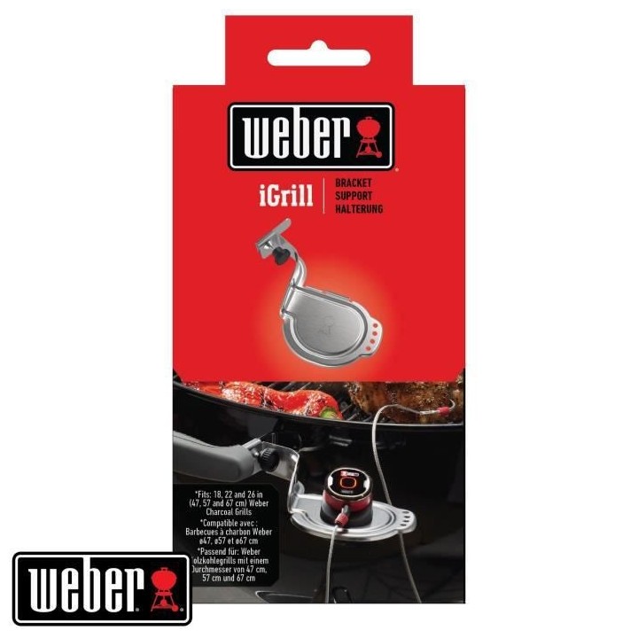 Support pour thermometre connecté WEBER iGrill