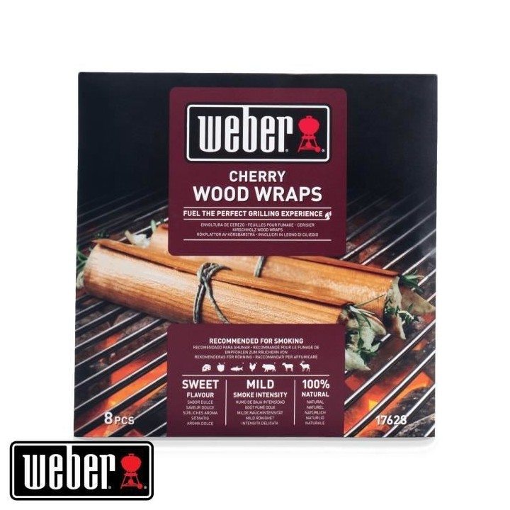WEBER Cerise Wood Wraps