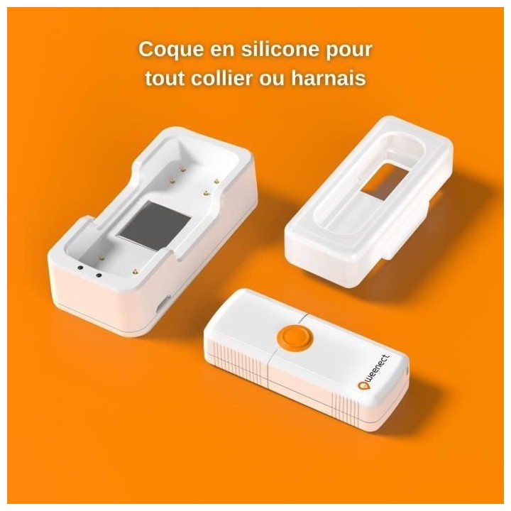 Collier GPS pour chien – Weenect Dogs 2 - Suivi GPS en temps réel,