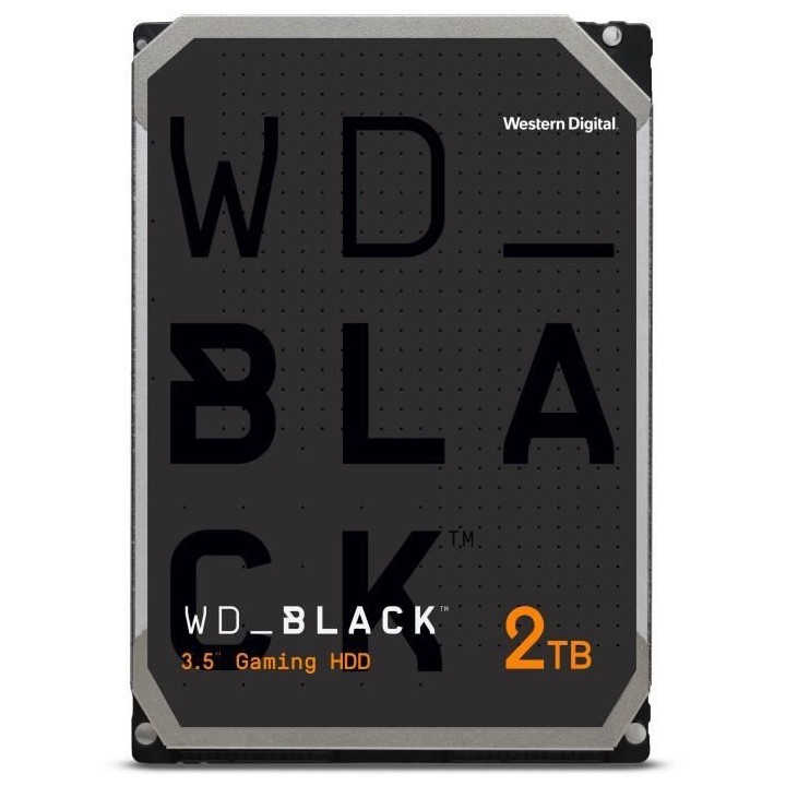 WD Black™ - Disque dur Interne Performance - 2To - 7 200 tr/min - 3.