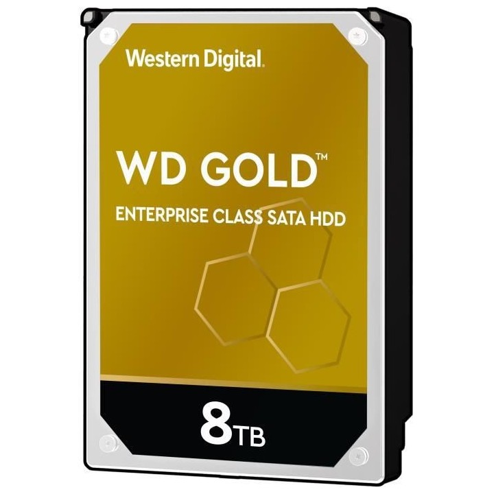 WD Gold™ - Disque dur Interne Enterprise - 8To - 7200 tr/min - 3.5 (