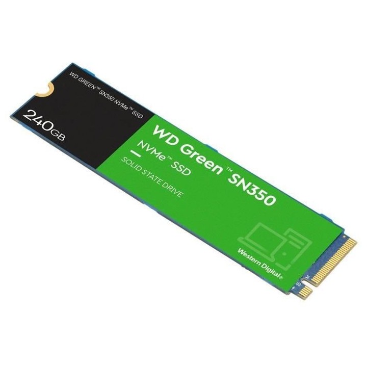 WESTERN DIGITAL - Green SN350 - Disque SSD Interne - 240 Go - M.2 - WD