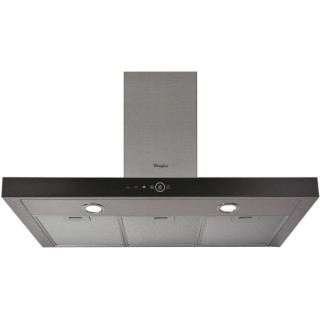 Hotte box décorative - WHIRLPOOL AKR759/1IX - Larg 90 cm - Evacuation