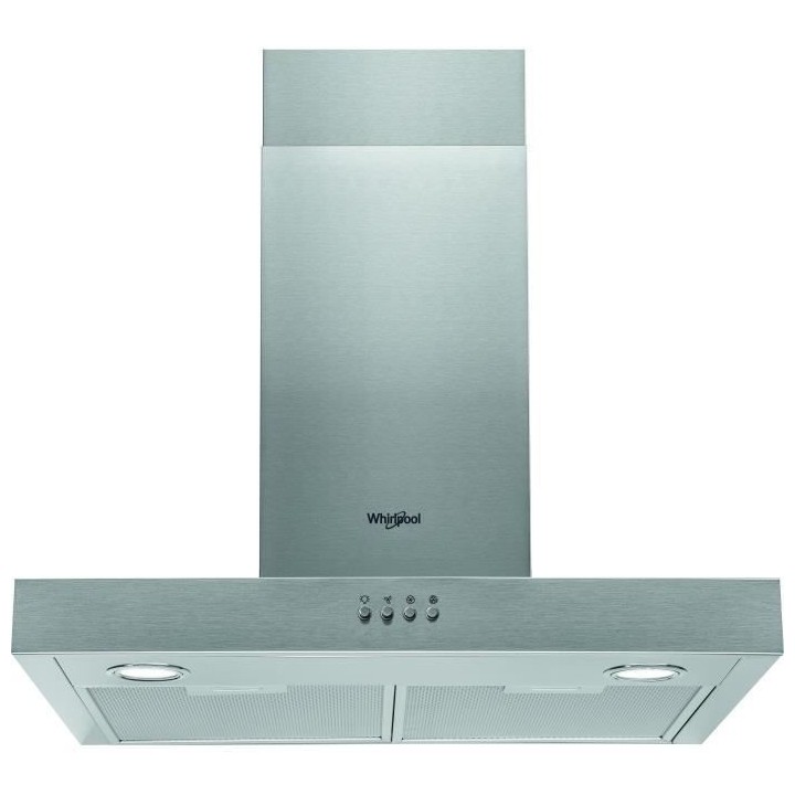 WHIRLPOOL AKR558/3IX Hotte cheminée - Evacuation ou recyclage - 432 m