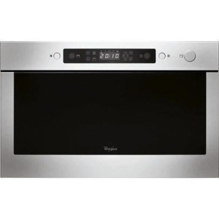 Micro-ondes encastrable - WHIRLPOOL AMW423IX - Gris - 22L - 37 cm x 18