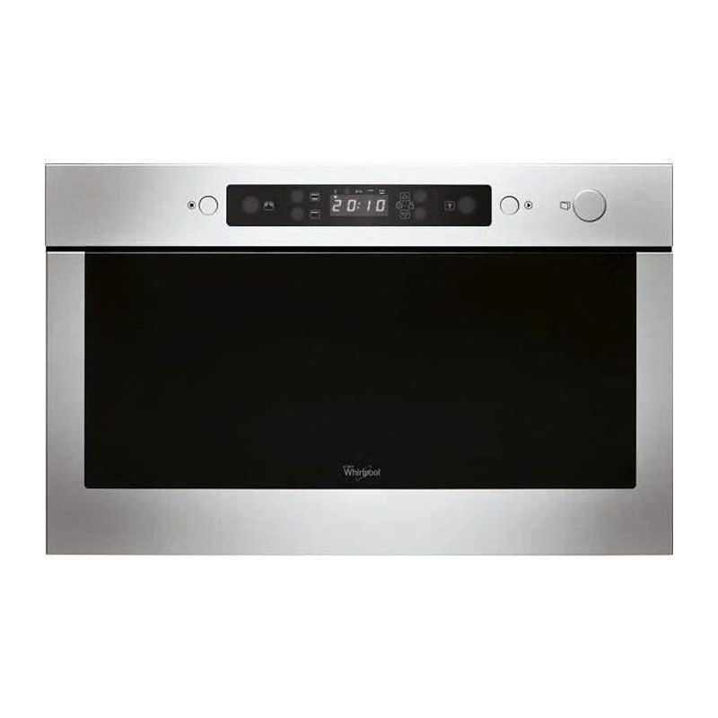 Micro-ondes encastrable - WHIRLPOOL AMW423IX - Gris - 22L - 37 cm x 18.7 cm