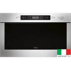 Micro-ondes encastrable - WHIRLPOOL AMW423IX - Gris - 22L - 37 cm x 18.7 cm