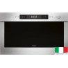 Micro-ondes encastrable - WHIRLPOOL AMW423IX - Gris - 22L - 37 cm x 18.7 cm