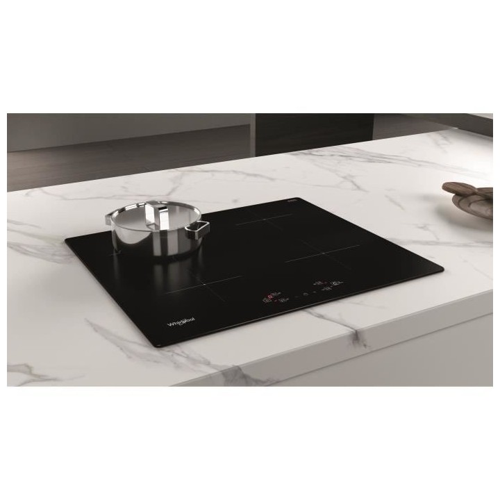 Plaque de cuisson induction - WHIRLPOOL 4 foyers -- L60 cm - WSQ4860NE